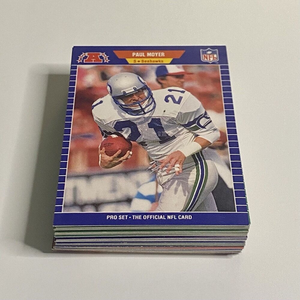 1989 - 1990 Pro Set Football Cards Lot of 43 Cards